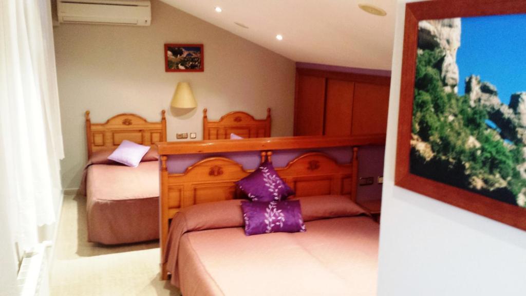 Hostal Rural Casa Castro Alberuela de la Liena Zimmer foto